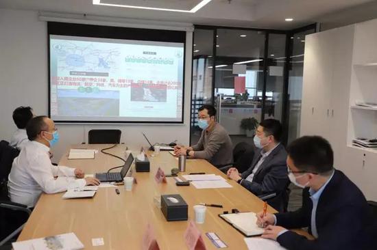 中白航天高新技術產業研發中心到訪能源金貿區，共商新興能源技術研發新藍圖